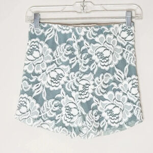 New Show Me Your Mumu Ziggy Floral Lace Shorts S
